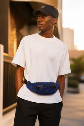 UNISEX WAX BANANA BAG
