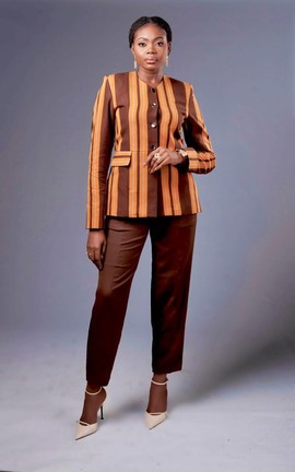 Ensemble tailleur Kanvô marron