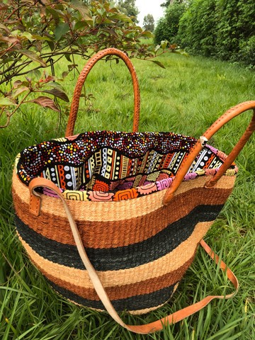 High quality Sisal basket, Kiondo handbag, beach bag, African made bag, Kiondo, multicolored handbag