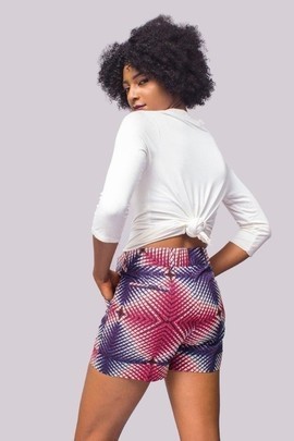 African print shorts, Ankara shorts, Kitenge shorts, womens clothing, womens wear african clothing