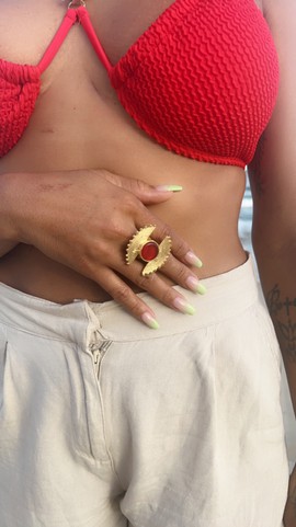 Beautiful Akan “Lah” ring