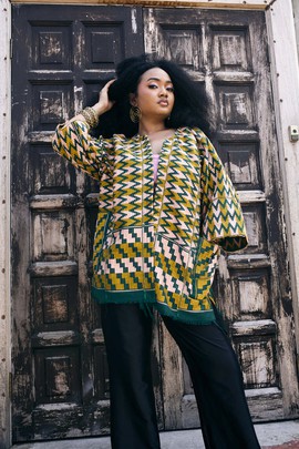Vic Kente Cloak (Pre-Order)