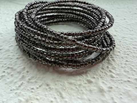Ocean Noir - Luxury Waistbeads, Waist Chain, Bayas, Bine Bine, Binbin, Body Jewelry, Belly Beads