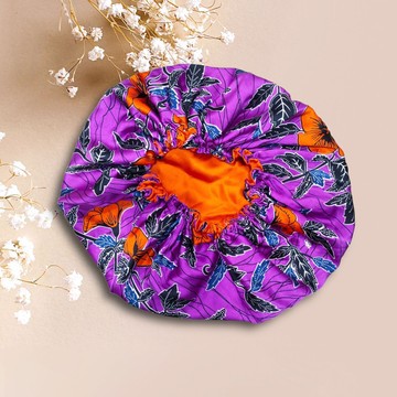 Reversible silk beanie / satin nightcap / hair accessories for women
