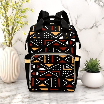 Bogolan Traditional Backpack | African Fashion | Diaper Bag