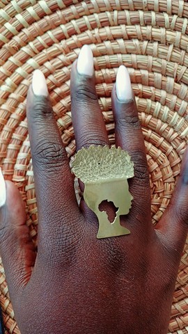 Bague Afro