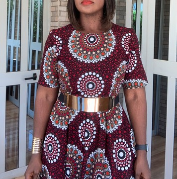 STARS MIDI DRESS