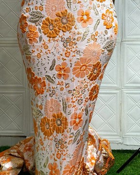 Brocade, Damask, lace   (5 yards )
