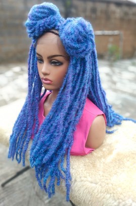 Braids wig,360 lace wig