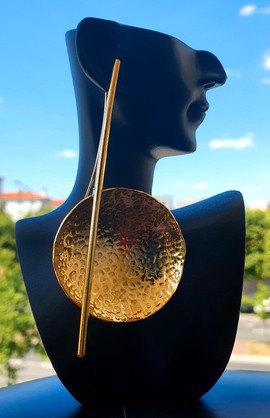 Bronze earrings