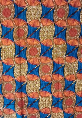 6 YARDS WAX PAGNE WAX AFRICAN FABRIC ANKARA PRINTED FABRIC