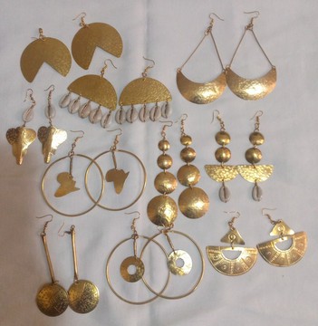 African earrings/ women jewelry/ handmade earrings