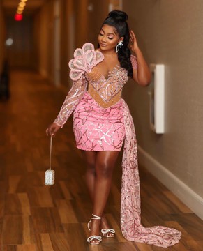 Blush pink mini