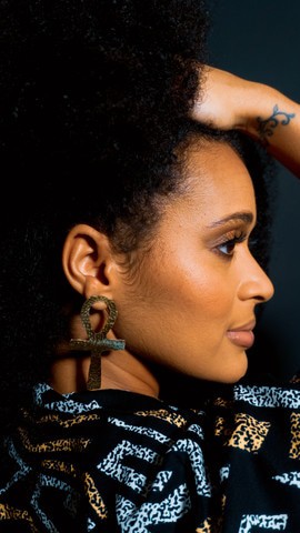 Magnifiques boucles d'oreilles « New Ankh »