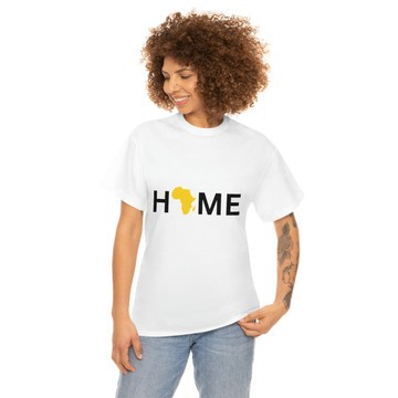 I am home women's Africa style T-shirt
