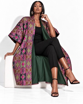 Jacquard coat MULL