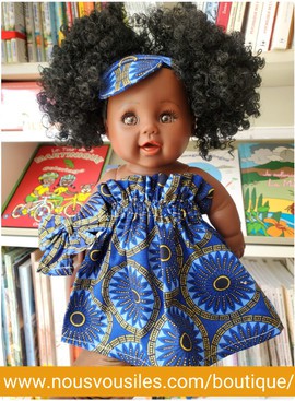 Poupée Lucy Colibri Dolls - WAX BLEU