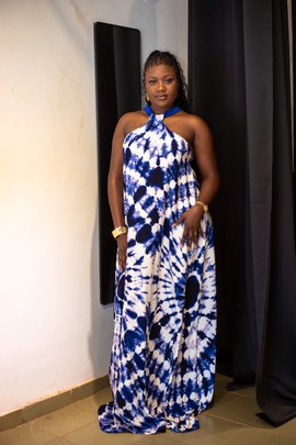 Robe Sya bleue