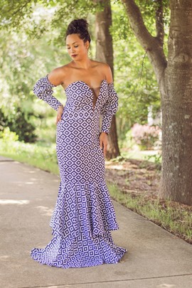 Robe sirène bustier Ankara