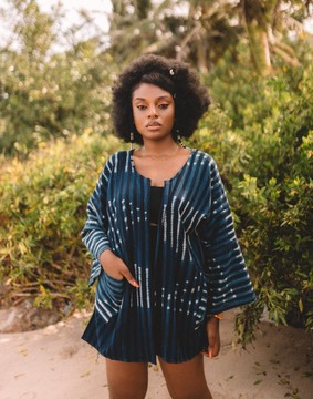 Cape Telepatia Indigo