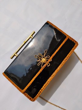 Sac de sortie chic unique en cuir