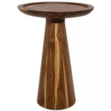 High quality wooden coffee table: vintage stool