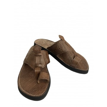 Men's sandal in genuine leather
