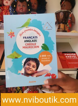 My first French-English-Mauritian Creole picture book