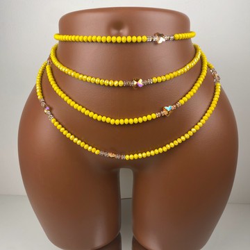 Bayas femme , baya chaîne de taille , bayas hanche ,perle de taille