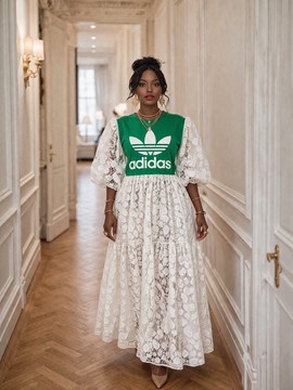 Robe lala verte