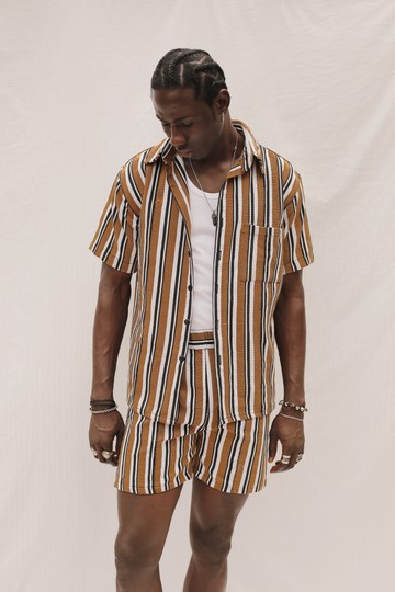 Chemise Fugu au coucher du soleil