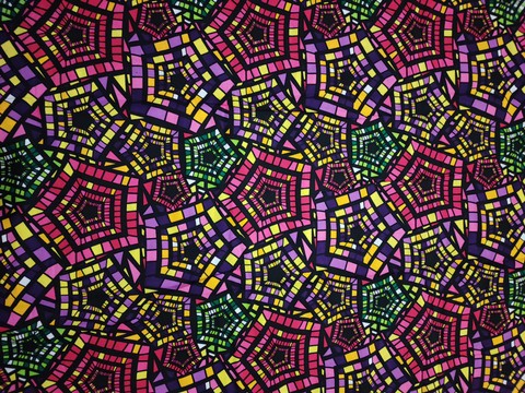 African wax fabric Ankara fabric printed wax ball pattern