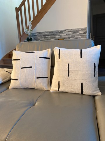 Genuine Bogolan cushion covers