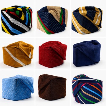 200PCS de bonnets Fila Aso Oke – Bonnets de fête et de mariage en gros et en vrac