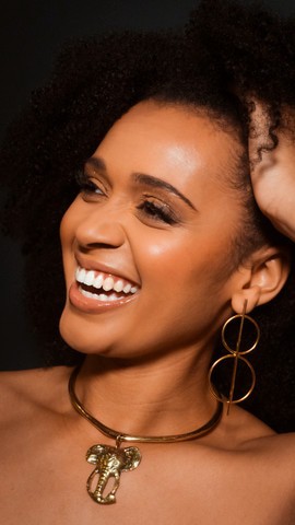 Magnifiques boucles d'oreilles «Aleka»