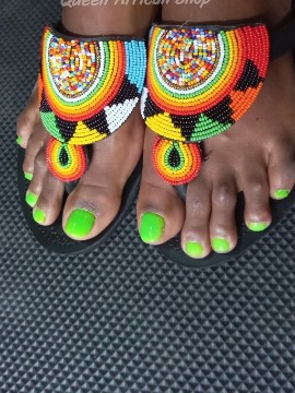 African Women maasai sandals/feb2021/newstock/leather/flat sandals