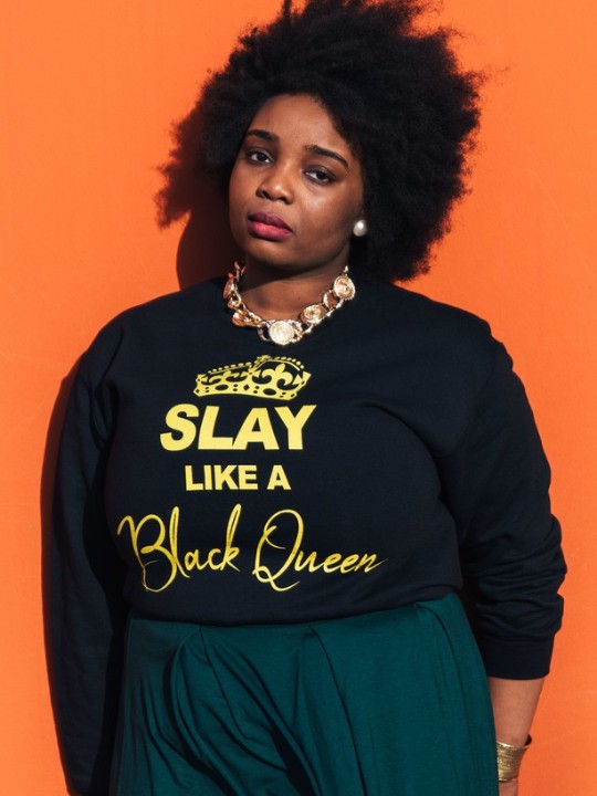 Sweatshirt "Slay like a black Queen"