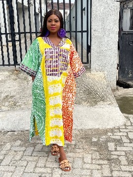 Batik Bubu Maxi(orange/yellow/green/purple)