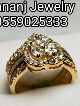 Super solid /Minimalistic ring pair/ new fashion /yellow gold ring/engagement/wedding ring...18k
