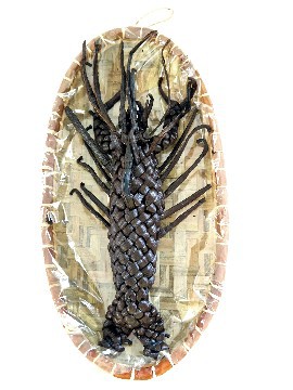 Décoration/ Art Vanille bourbon tressée : LANGOUSTE/ Madagascar/ Collection VAVASAHA"