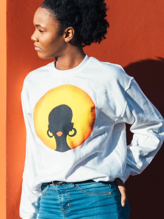 Sweatshirt "Afro Sun"