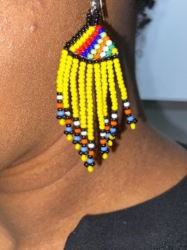 Massai style earrings