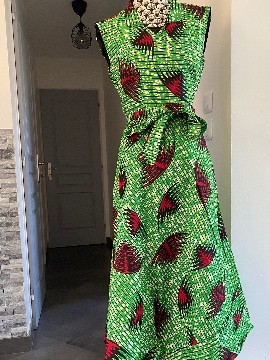 The Rougui wrap dress