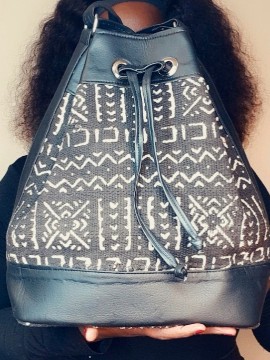 Bucket Bag in Bogolan