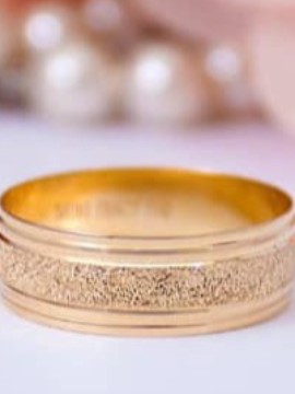6mm solid gold ring/promise ring/wedding ring/gift ring -18karat/