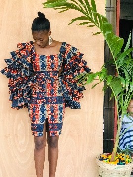 Ruffle dress