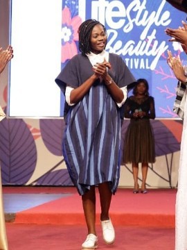 Robe Dashiki bleue