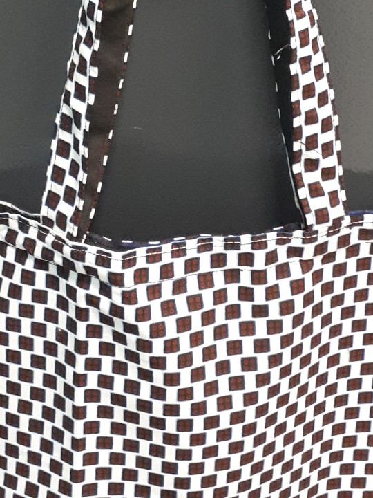 Tote bag damier