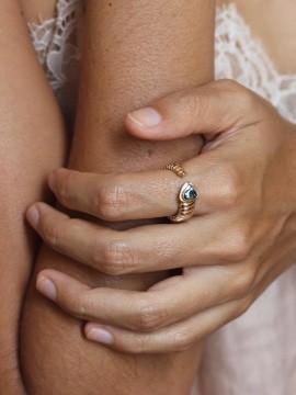 Baby Ssssnake ring