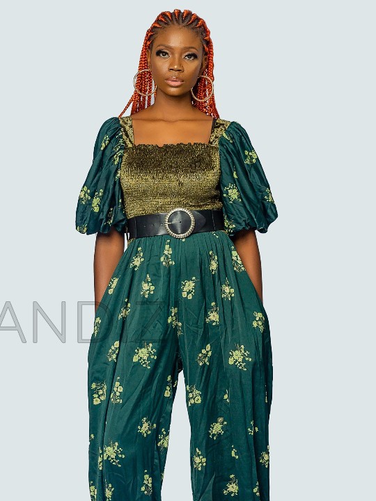 Green Abaya Jumpsuit, Lace Jumpsuit For Women, Jumpsuit Women